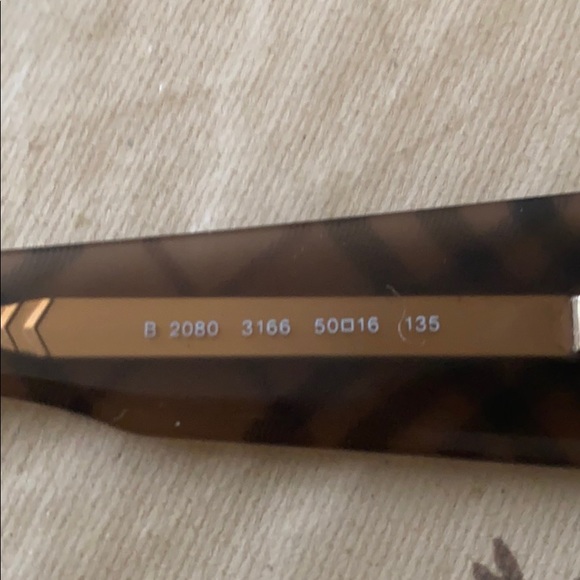 Authentic Burberry Eyeglasses Frames w/ Case - Picture 4 of 4